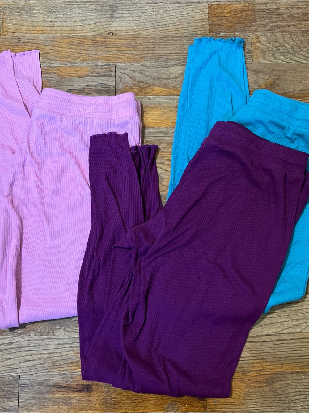 Joe Boxer Pajama Set Of Three Bundle pink Blue Purple Medium